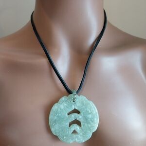 Green Pendant Necklace